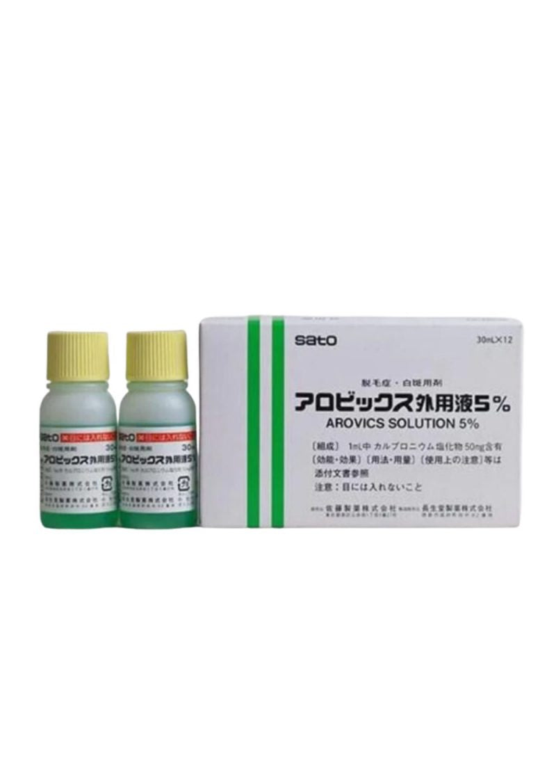 SATO CARPRONIUM CHLORIDE SOLUTION 5% HAIR TONIC - MyAllures 