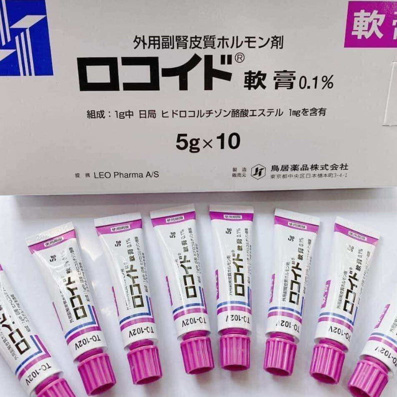 ROKOITO LOCOID OINTMENT, skin ointment, topical treatment, eczema treatment, skin inflammation relief