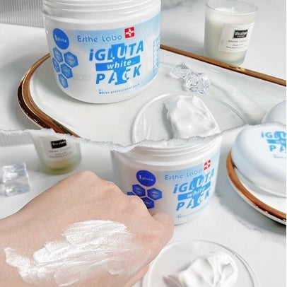 Igluta, White Pack, Skin Whitening Mask, Brightening Mask