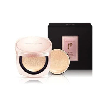 The History of Whoo Cheonyuldan, Hwayul Signature Cushion Foundation, Korean skincare, Luxury skincare, K-beauty, Cushion foundation, Foundation makeup, Whoo skincare, Korean beauty products, Anti-aging foundation, Radiant skin, SPF cushion foundation