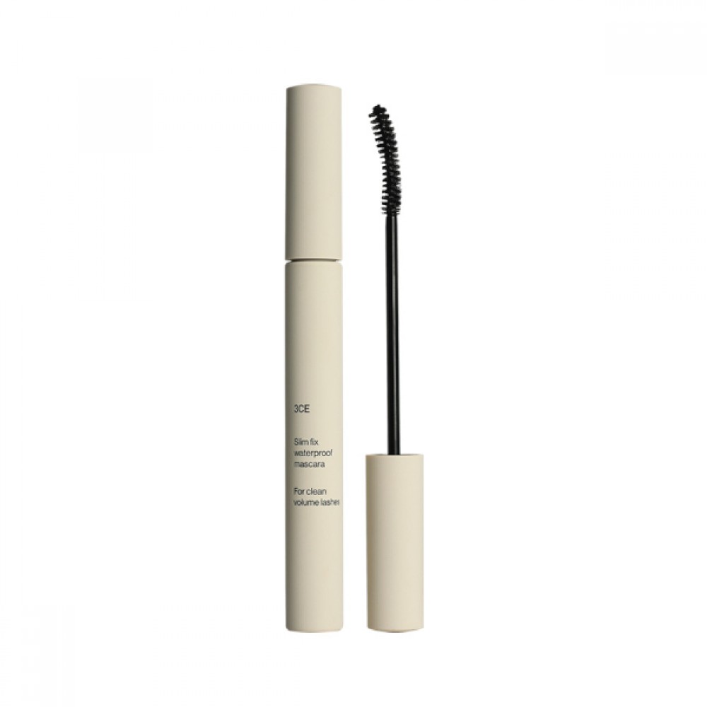 3CE Slim Fix Waterproof Mascara - Lengthening and Volumizing. Define Your Lashes. Waterproof Confidence eyelashes