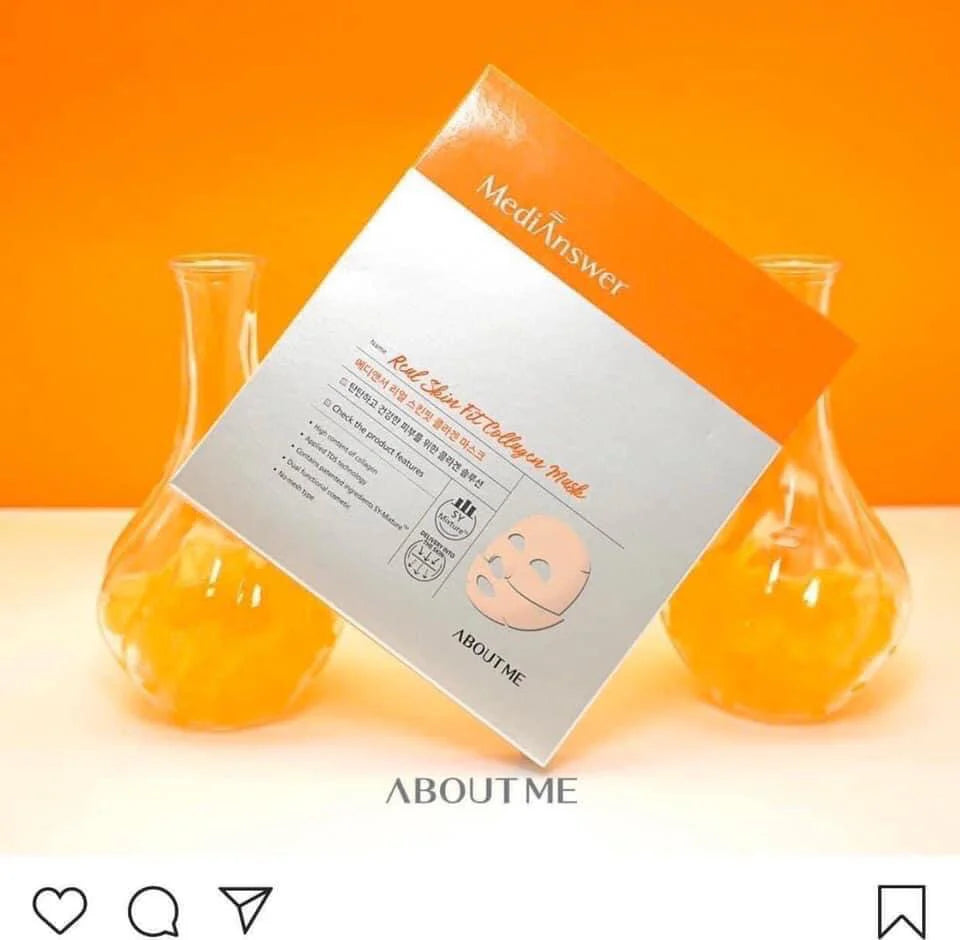 MEDIANSWER REAL FIT COLLAGEN MASK - MyAllures 