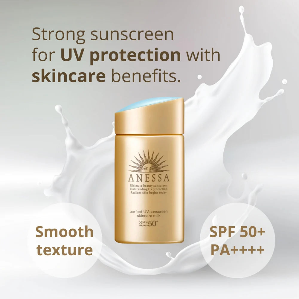 This alt text highlights the product's benefits: high SPF protection, lightweight texture, and smooth application. It aims to attract potential customers by emphasizing the sunscreen's effectiveness and pleasant application experience, encouraging them to explore further and make a purchase on your website. Adjust the specifics to align with your unique selling points and the preferences of your target audience.