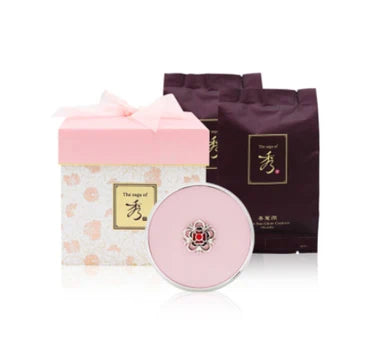 THE SAGA OF XIU SUNHYEYUN PINK PEONY CUSHION SPECIAL SET - MyAllures 