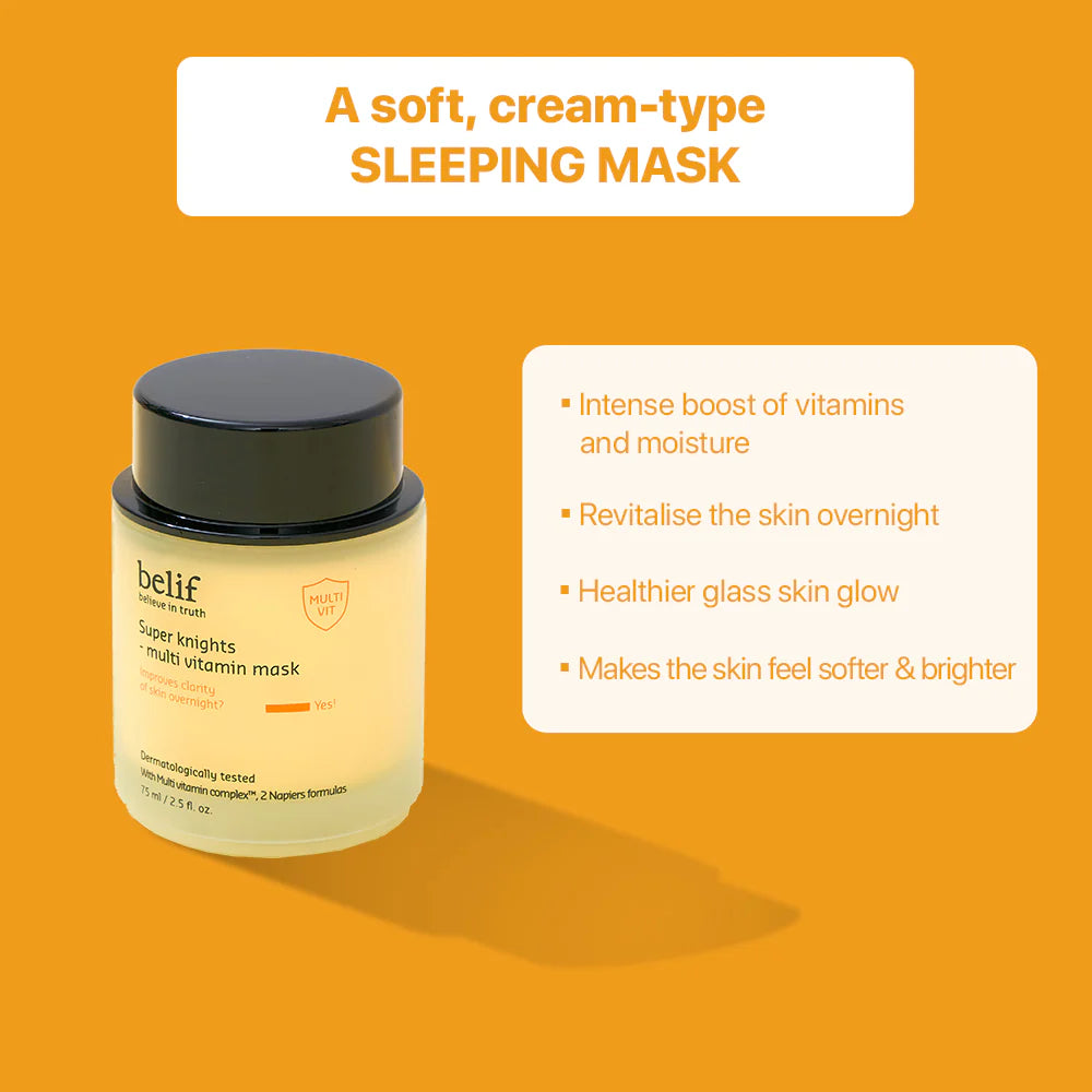 BELIF SUPER KNIGHTS MULTI VITAMIN MASK -  MyAllures  