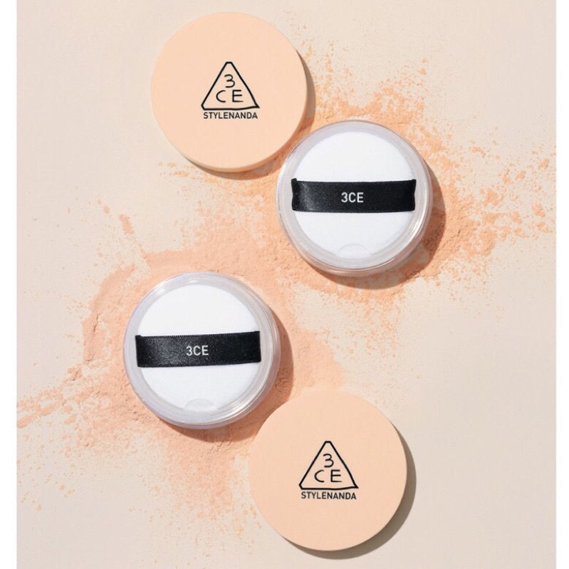 3CE Natural Finish Loose Powder - Your Secret to Radiant Skin. Translucent Matte Perfection. Achieve Seamless Beauty