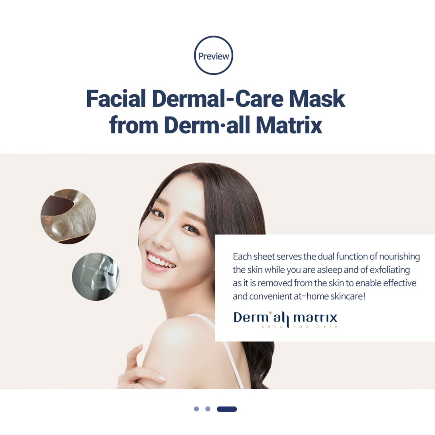 DERM ALL MATRIX FACIAL DERMAL CARE MASK - MyAllures 