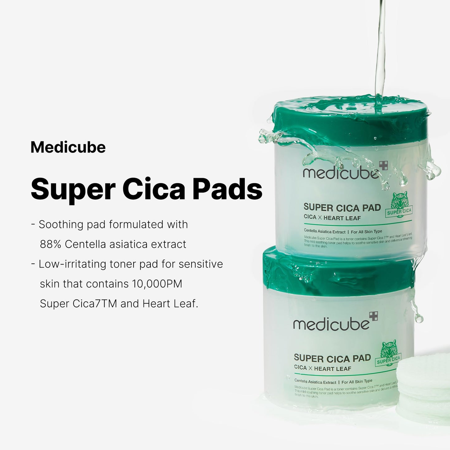 MEDICUBE SUPER CICA PAD - MyAllures 