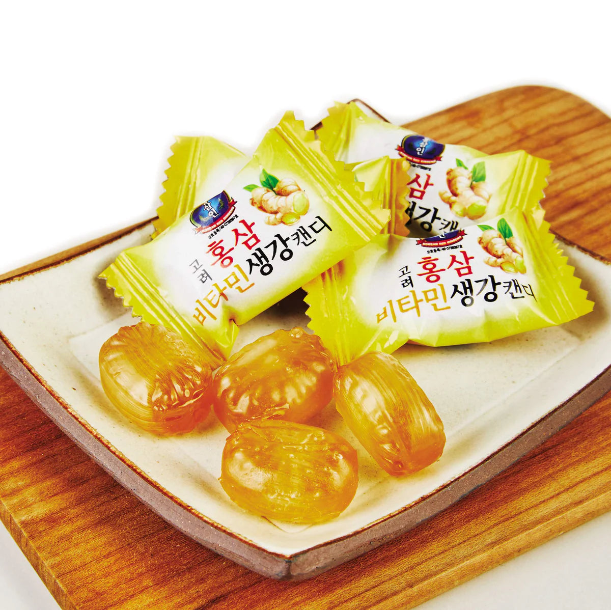 KOREAN RED GINSENG VITAMIN GINGER CANDY 300G - MyAllures 