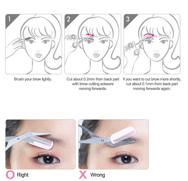 ETUDE HOUSE MY BEAUTY TOOL EYEBROW TRIM SCISSORS - MyAllures 