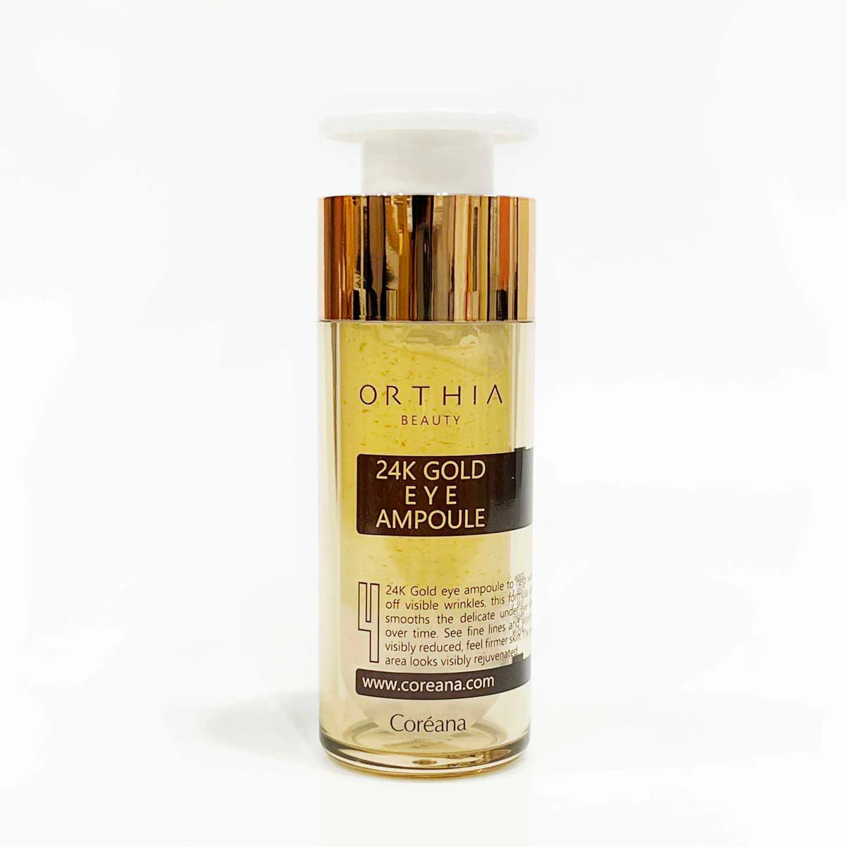 Anti-Aging, Hydration Boost, Radiant Glow, Brightening, Deep Moisturizing, Premium Formula, Advanced Skincare, Luxurious Feel, Dermatologist-Approved, Long-Lasting Hydration, Youthful Complexion, Skin Renewal, Intensive Repair, Ultimate Hydration, Revitalizing, COREANA ORTHIA 24K GOLD EYE AMPOULE, Gold Eye Ampoule, Anti-aging Eye Serum, Korean Eye Care, Firming Eye Treatment, Hydrating Eye Ampoule, Dark Circle Treatment, Eye Wrinkle Serum, Luxury Eye Serum, Brightening Eye Ampoule.