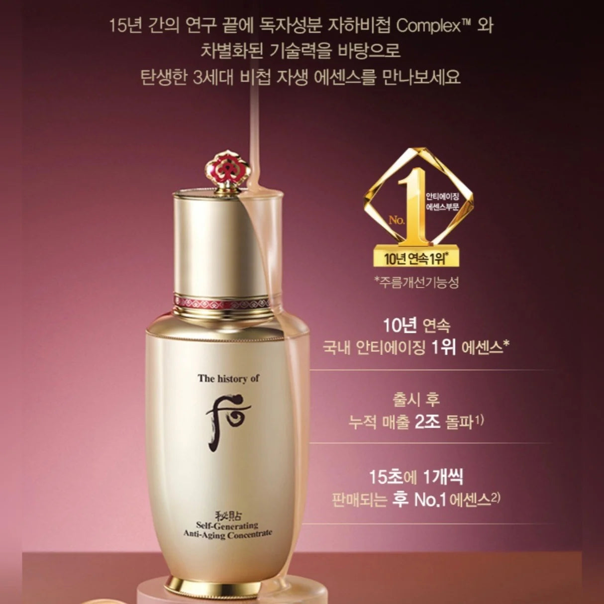 THE HISTORY OF WHOO BICHUP SELF-GENERATING ANTI-AGING ESSENCE -  MyAllures  