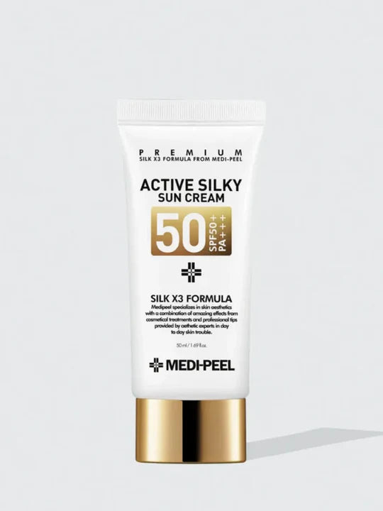 MEDIPEEL ACTIVE SILKY SUN CREAM -  MyAllures  