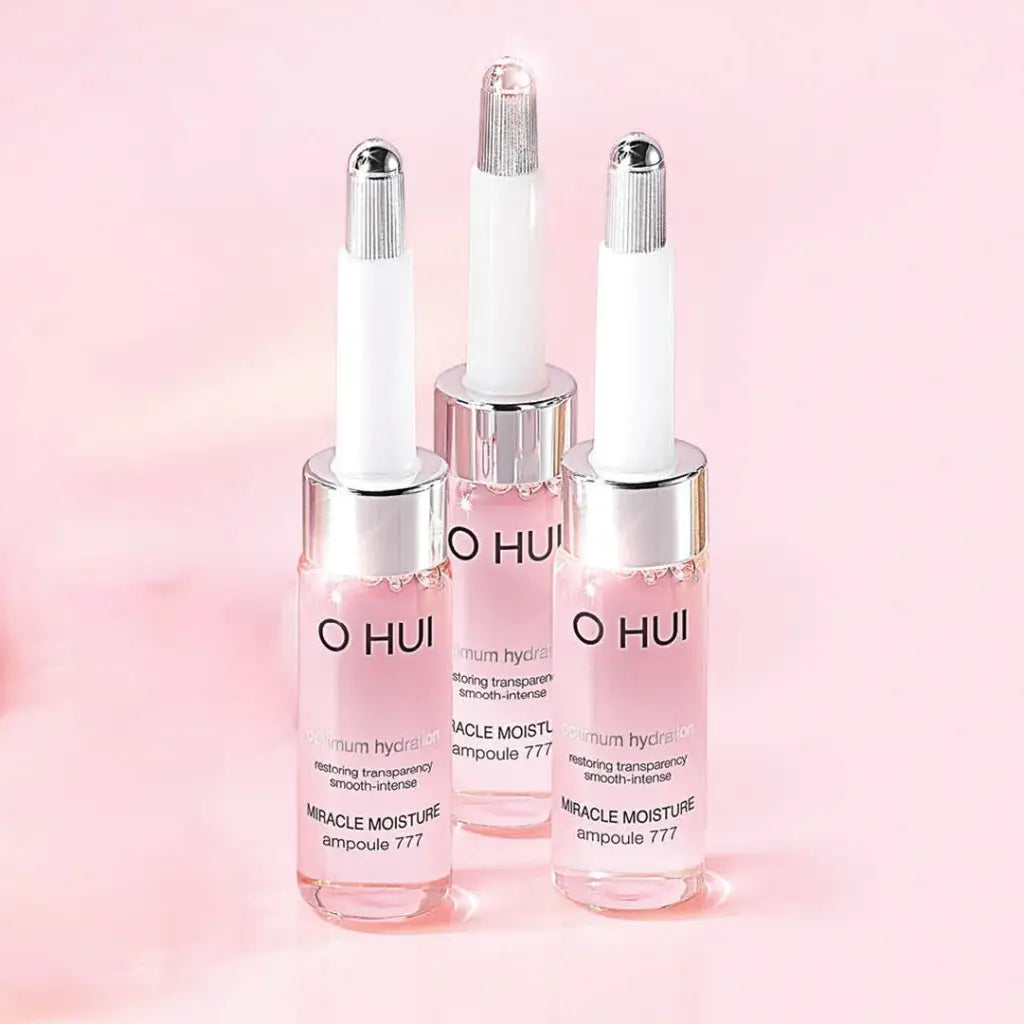 OHUI MIRACLE MOISTURE PINK BARRIER AMPOULE 777 SAMPLE - MyAllures 