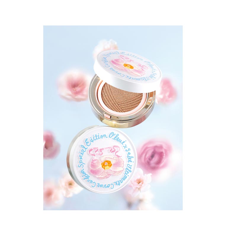 OHUI Ultimate Cover Lifting Cushion, Flower Edition, OHUI skincare, cushion foundation, Korean beauty product