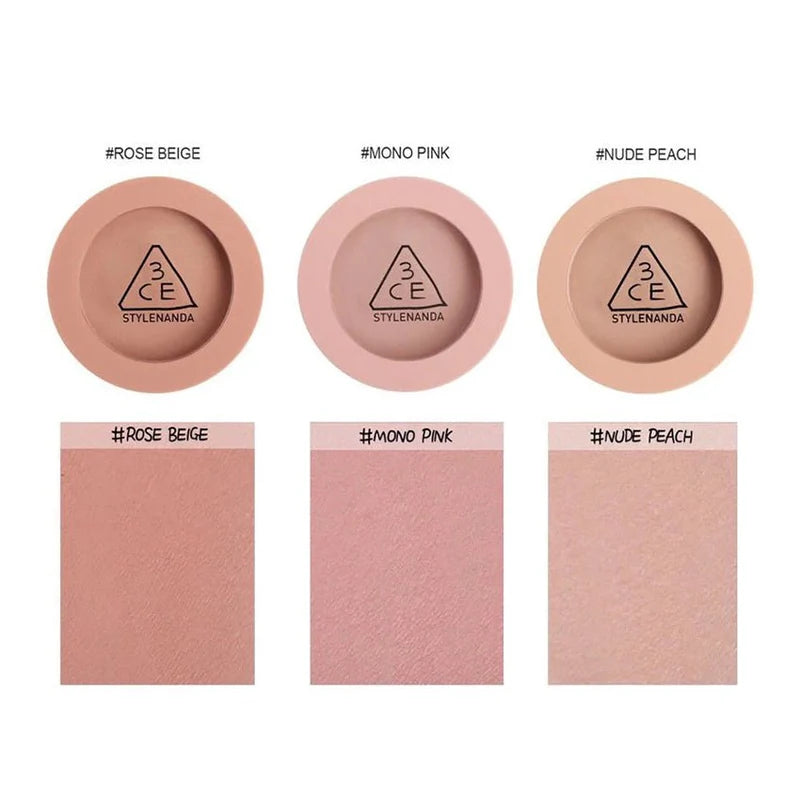 3CE Stylenanda Face Blush - Radiant and Natural Glow. Enhance Your Cheeks. Achieve a Flawless Flush . Fresh and Vibrant Cheeks. Your Key to Effortless Beauty