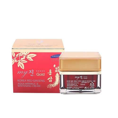 Red ginseng cream, Korean beauty product, Aqua-wrinkle cream, Whitening cream, Ginseng skincare, Anti-aging cream, Hydrating cream, Moisturizing cream, Skin whitening cream, Wrinkle care cream, Ginseng extract cream, Brightening cream, Skin rejuvenation cream, Natural skincare cream, Red ginseng benefits