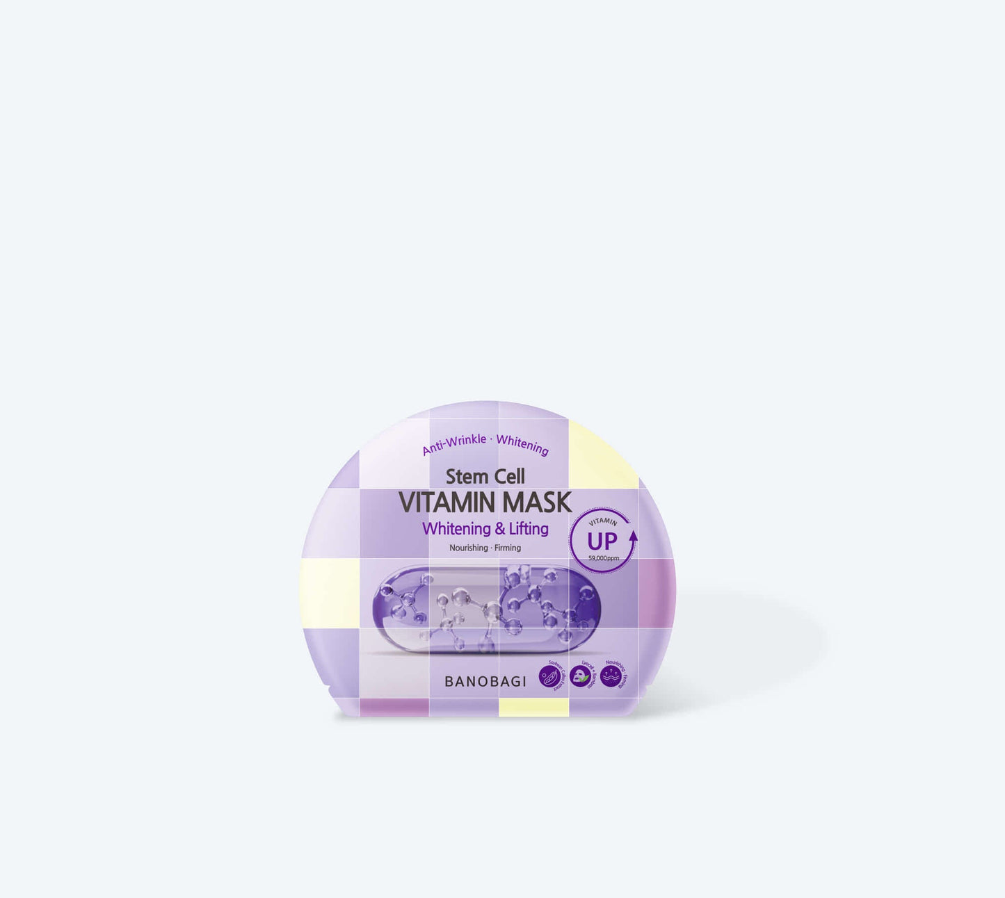 BANOBAGI Stem Cell Magic Mask - Moisture, Korean sheet mask, Moisturizing face mask, Stem cell skincare, Hydrating facial treatment, Anti-aging mask, Radiance boosting mask, Skin rejuvenation mask, Dermatologist-tested mask, Sheet mask for dry skin, firming, lifting, nourishing