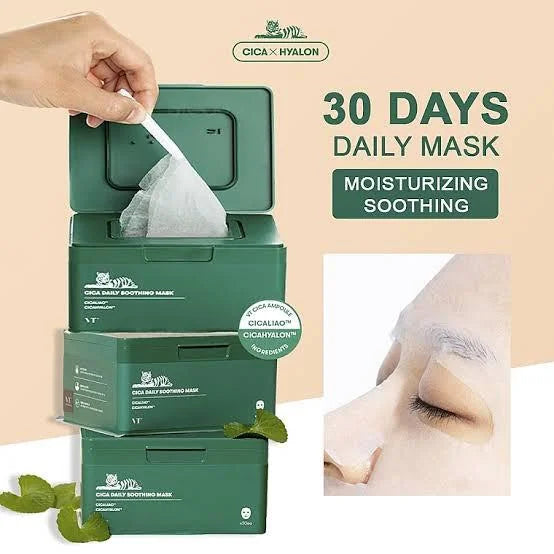 VT CICA DAILY SOOTHING MASK 30PCS -  MyAllures  