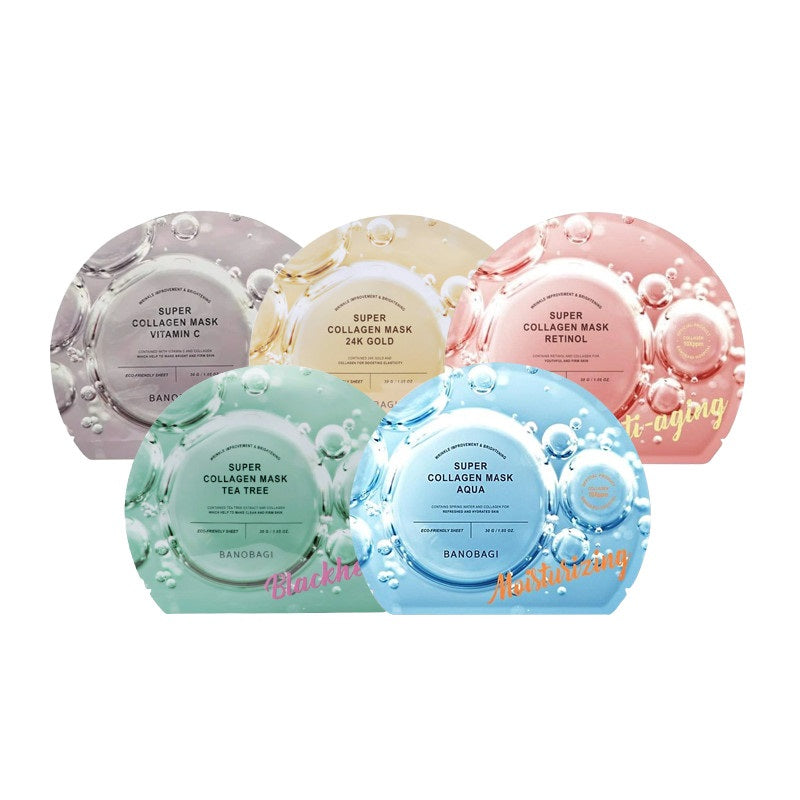 BANOBAGI SUPER COLLAGEN MASK 30G*10 -  MyAllures  