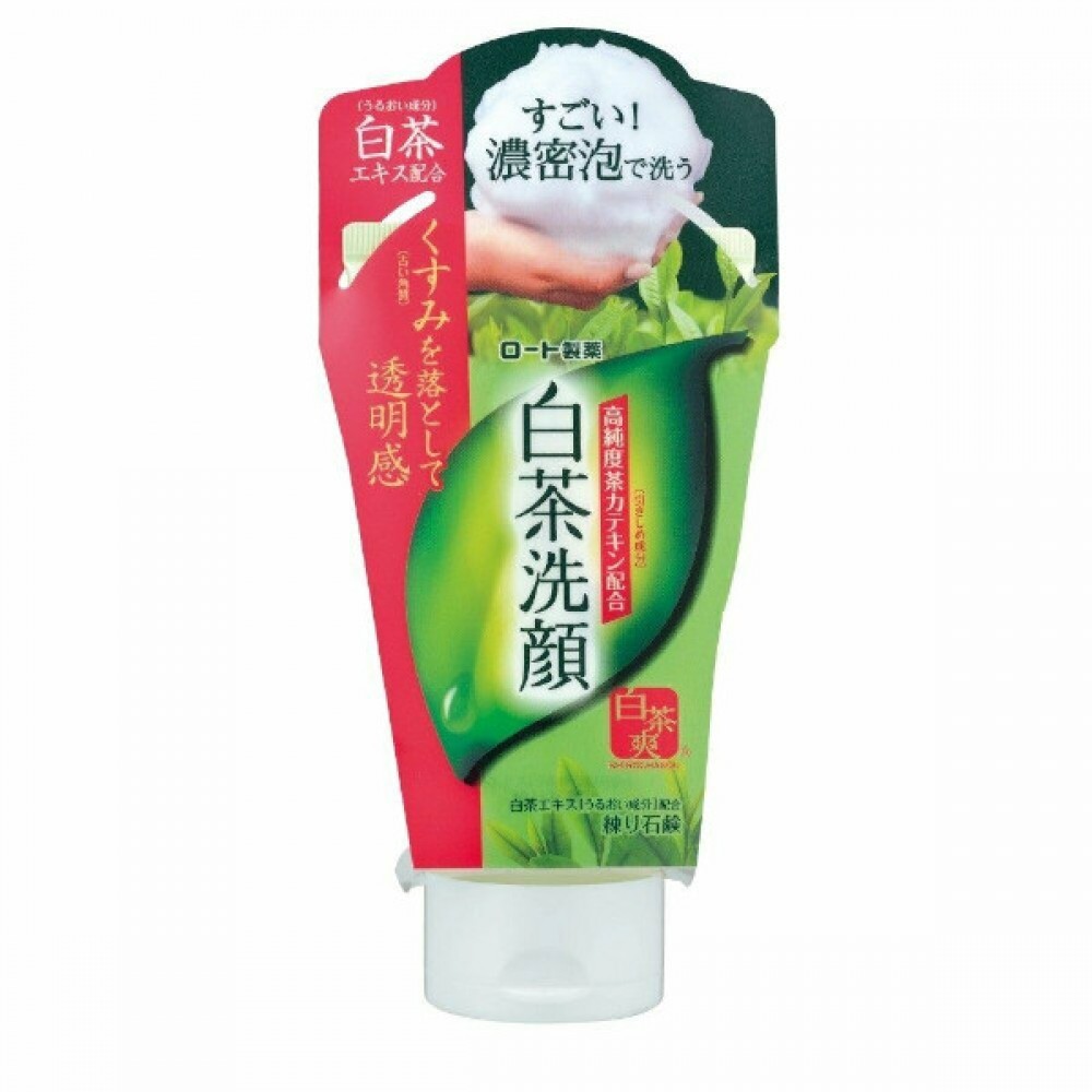 ROHTO MENTHOLATUM SHIROCHASOU WHITE TEA FOAM WASH - MyAllures 