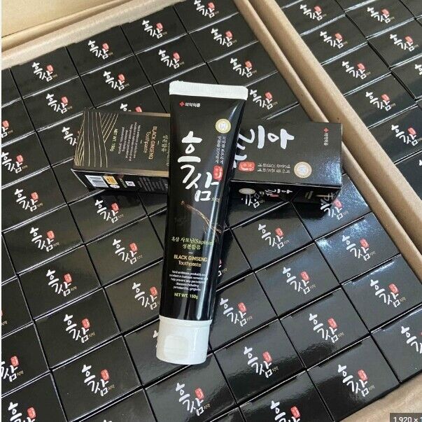 Hanil, Korean Black Ginseng, Toothpaste, Oral Care