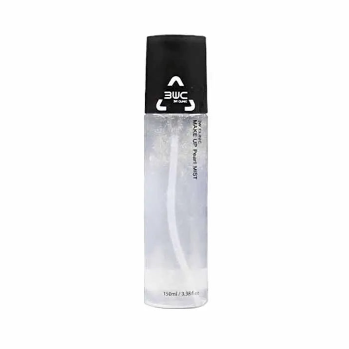 3W Clinic Makeup Pearl Mist - Illuminating Facial Spray. Refresh and Illuminate. Achieve Radiant Skin . Hydrate and Glow. Revitalize Your Complexion. Experience Dewy Freshness . Your Secret to Luminous Skin. Revitalize Your Complexion