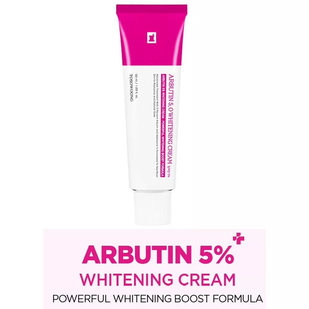 TOSOWOONG ARBUTIN 5% WHITENING CREAM -  MyAllures  