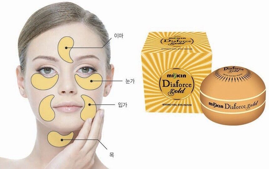 MISKIN DIAFORCE GOLD HYDRO GEL EYE PATCH - MyAllures 