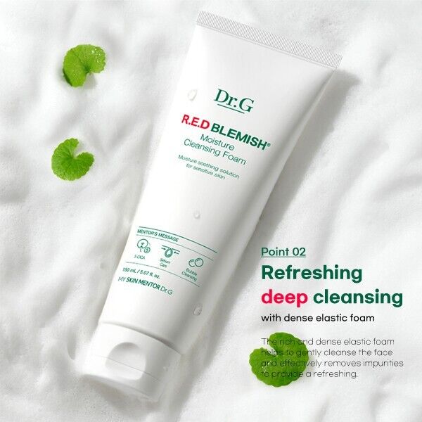 DR.G RED BLEMISH MOISTURE CLEANSING FOAM - MyAllures 