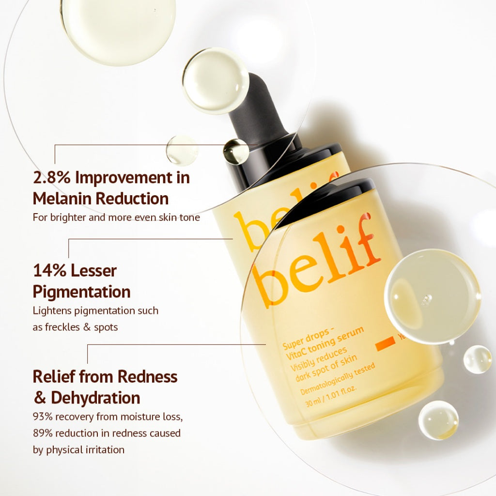 BELIF SUPER DROPS VITA C TONING SERUM -  MyAllures  