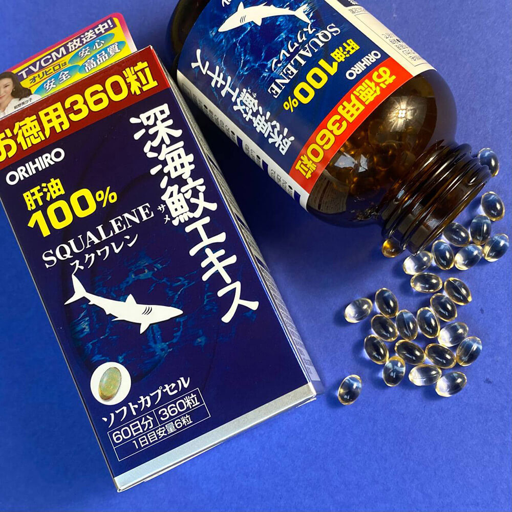 ORIHIRO SQUALENE SHARK LIVERE OIL SUPPLEMENT - MyAllures 