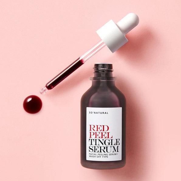 SO NATURAL RED PEEL TINGLE SERUM - MyAllures 