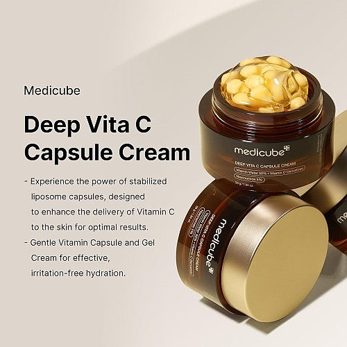 MEDICUBE DEEP VITA C CAPSULE CREAM -  MyAllures  