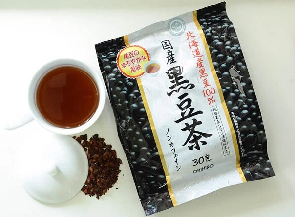 Black soybean tea, health tea, antioxidant-rich tea