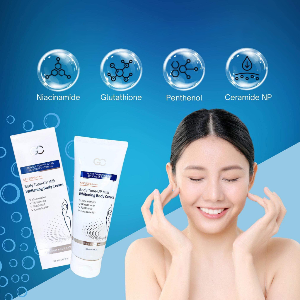 GC WHITENING BODY CREAM SPF50 PA++++ - MyAllures 